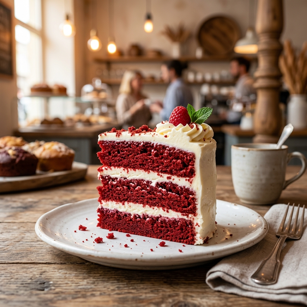 Classic Red Velvet Slice